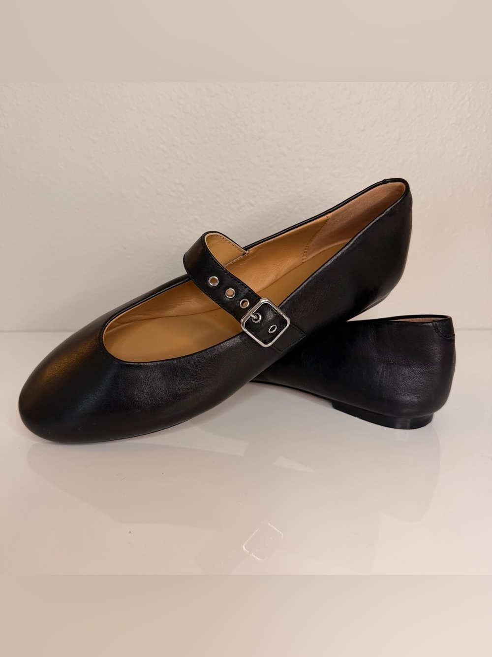 Madewell Black Mary Jane Flats